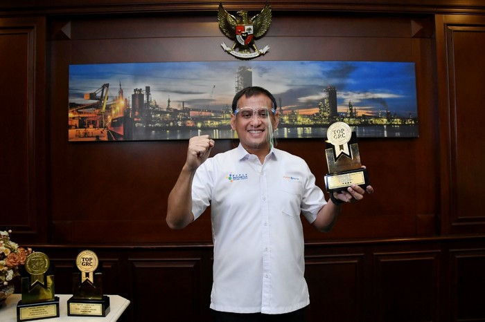 Pupuk Kaltim meraih 3 penghargaan dalam ajang Top GRC Award 2020, di antaranya TOP GRC 2020 dengan predikat 4 stars, TOP Board of Commissioner GRC dan The Most Committed GRC Leader 2020