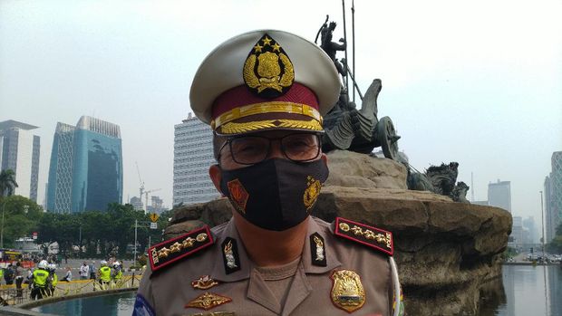 Direktur Lalu Lintas Polda Metro Jaya Kombes Sambodo Purnomo Yogo.