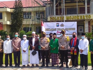 Tokoh Lintas Agama Mojokerto Imbau Pendemo Omnibus Law Bebas Anarkis