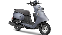 Yamaha Vinoora memiliki desain yang unik lantaran bagian depannya seperti menggambarkan karakter wajah tokoh kartun. Skuter 125 cc ini memadukan gaya retro dan modern. Secara visual menyerupai karakter kartun, membuat tampilan keseluruhan lebih imut. Foto: Yamaha Motor