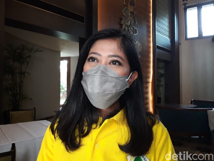 Ketua Komisi I DPR RI, Meutya Hafid (Rahel Narda/detikcom)