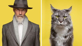 Foto-foto menggemaskan ini adalah proyek dari fotografer Gerrard Gethings. Foto: Gerrard Gethings