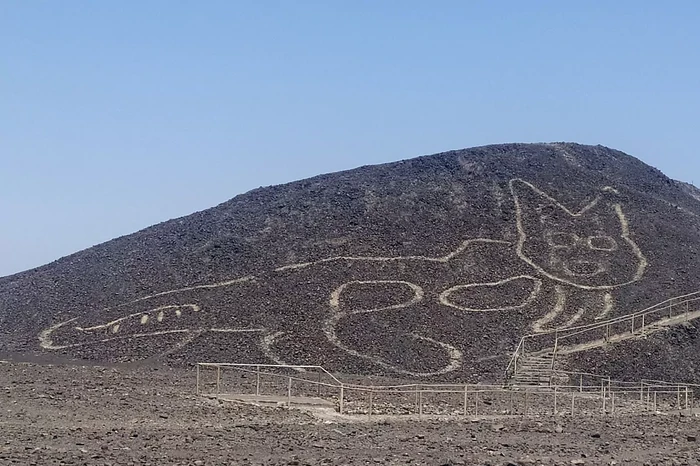 Geoglyph di Peru.