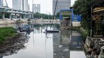 Pengerukan Pulau di Danau Setiabudi Barat