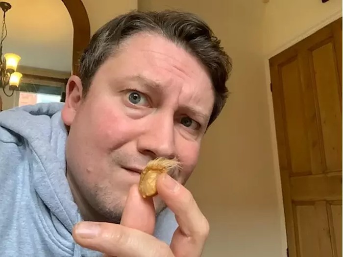 Sosok Donald Trump dalam makanan Sosok Donald Trump dalam makanan