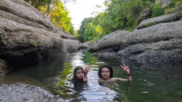 Sungai di Enrekang.
