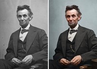 foto hitam putih jadi warna