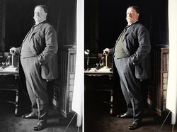 Potret Lama Hitam Putih Diubah Jadi Berwarna