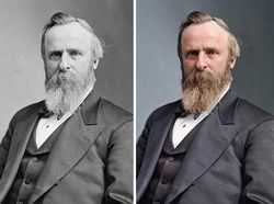 Potret Lama Hitam Putih Diubah Jadi Berwarna