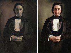 Potret Lama Hitam Putih Diubah Jadi Berwarna