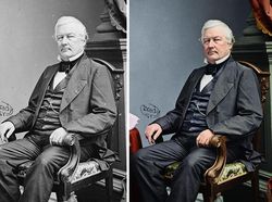 Potret Lama Hitam Putih Diubah Jadi Berwarna