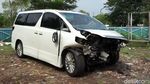 Begini Kondisi Mobil Hanafi Rais yang Kecelakaan di Cipali