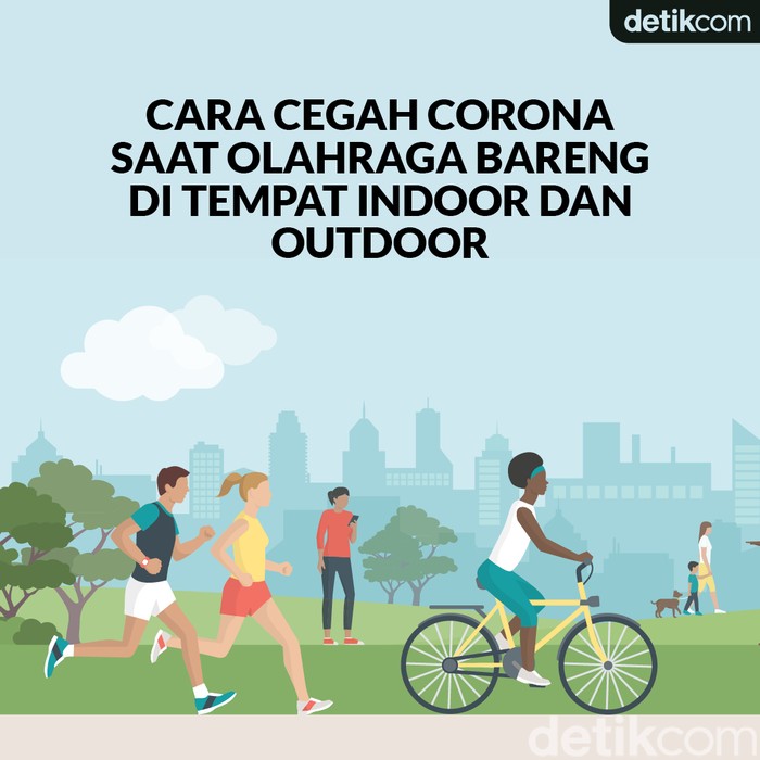 Hari Minggu Waktunya Olahraga, Ini Tips Cegah Corona