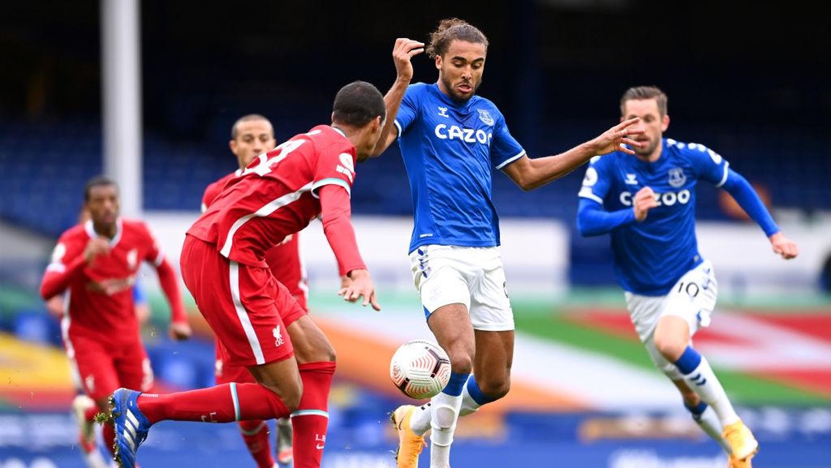 Everton berimbang 2-2 kontra Liverpool. (Foto: Getty Images/Laurence Griffiths)