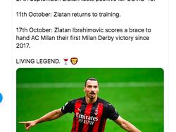 Meme Zlatan Ibrahimovic, Sudah Tua Tetap Luar Biasa