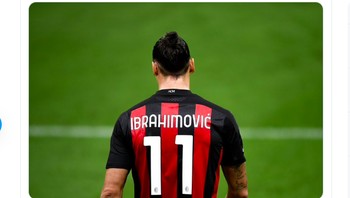 Sudah 39 tahun tapi tidak ada tanda-tanda Zlatan menjadi lemah. Foto: istimewa