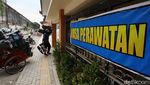 Pedagang Mulai Tempati Pasar Klewer Timur
