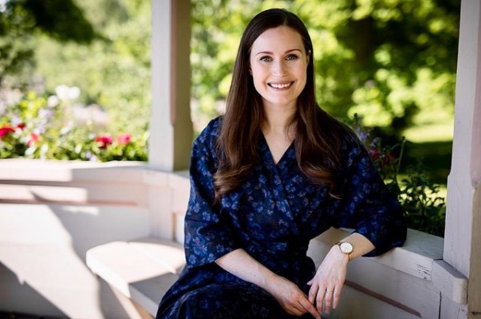 Sanna Marin Perdana Menteri Finlandia Sanna Marin.