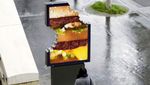 Uniknya Papan Iklan McD Ini, Ada Bekas Gigitan Ukuran Jumbo