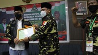 Pelatihan ini diselenggrakan GP Ansor wilayah Jalarta dengan tema Menuju Kemandirian Organisasi.