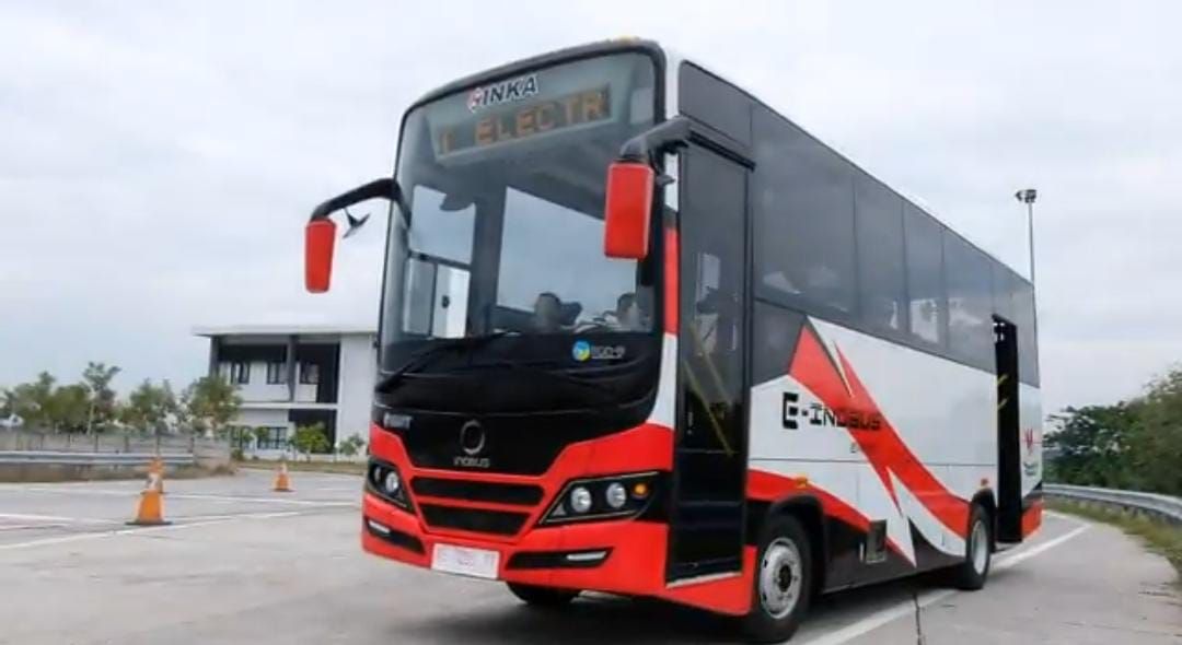 Bus Listrik PT INKA Madiun