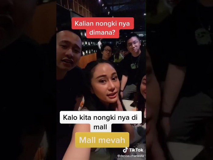 Denise Chariesta yang viral karena dihujat