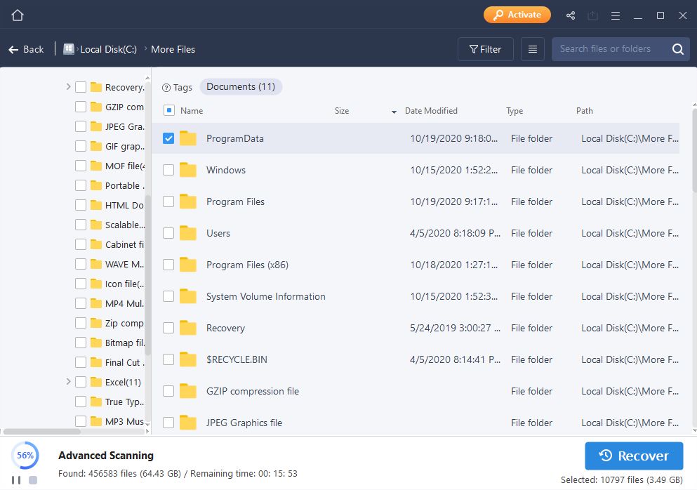EaseUS Data Recovery
