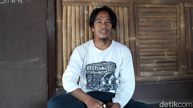 Faiz dan rekan-rekannya, selaku pendiri Sekolah Gajah Wong, Kota Yogyakarta, Senin (19/10/2020).