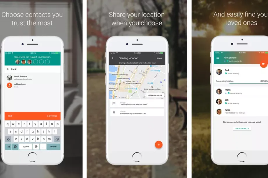 google trusted contacts