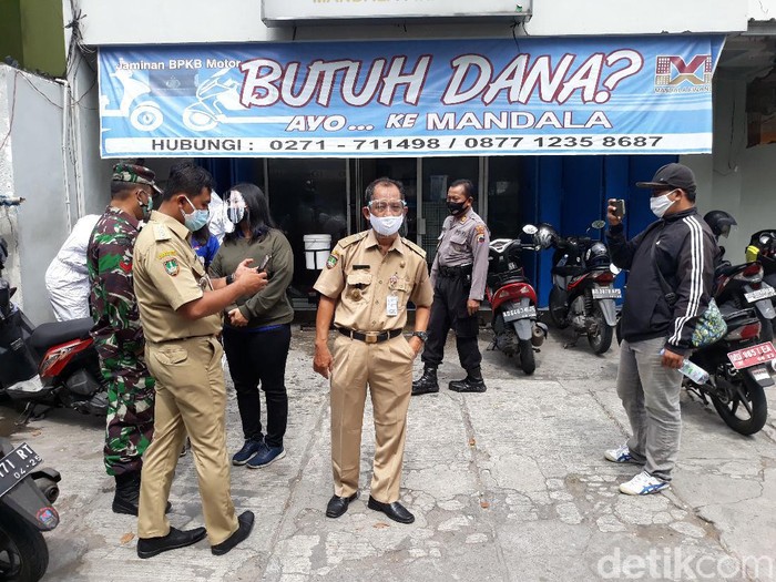 Kantor leasing di Solo jadi klaster virus Corona, Senin (19/10/2020).