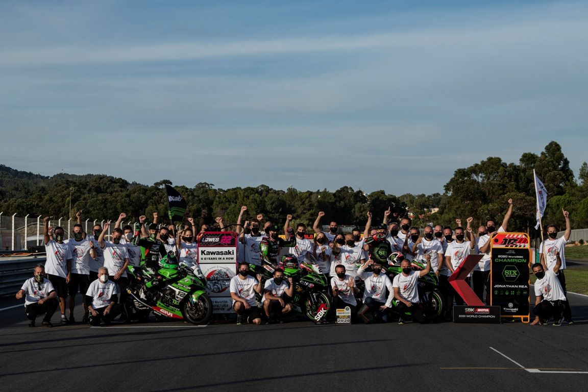Kawasaki berhasil juarai gelar WSBK keenam berturut-turut