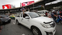 Diketahui, demonstrasi tersebut diikuti oleh ribuan anak muda dan disebut menjadi aksi terbesar yang pernah terjadi di negara itu sejak beberapa tahun terakhir. AP Photo/Sakchai Lalit.