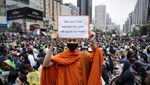 Melihat Lagi Aksi Unjuk Rasa Besar-besaran di Thailand