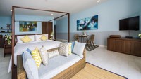 Ada berbagai penawaran kamar dan fasilitas kamar, yaitu satu kamar hingga lima kamar. Pilihan satu kamar memiliki kawasan indoor yang mewah. (Montigo resort)