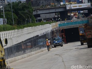 Underpass Senen Extension Diuji Coba Hari Ini hingga Besok