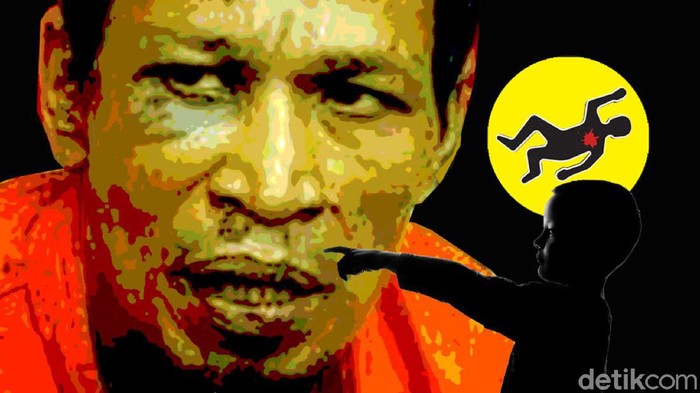 Ilustrasi Samsul Bahri, pemerkosa dan pembunuh di Aceh