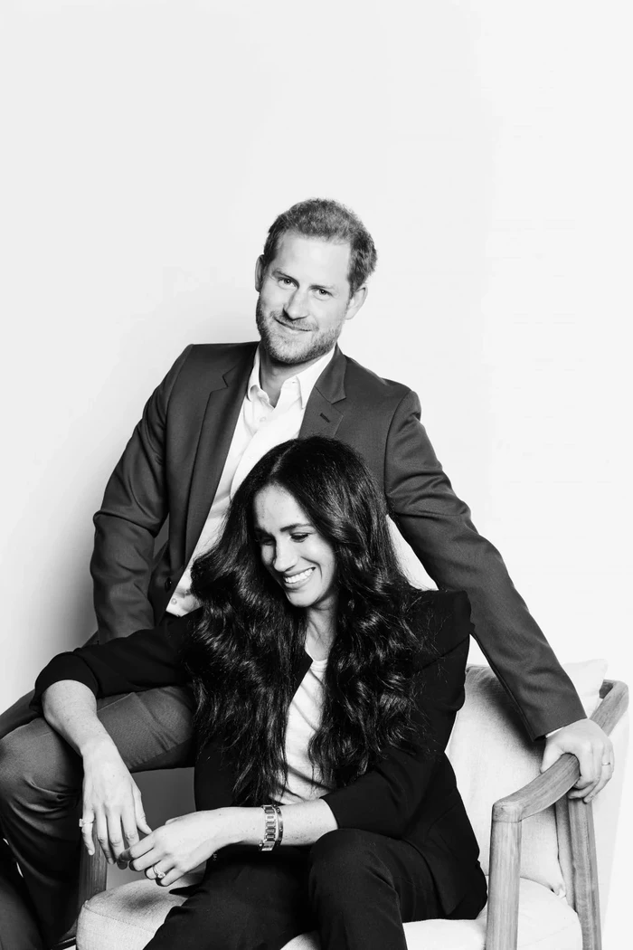 Potret Pertama Meghan Markle dan Pangeran Harry
