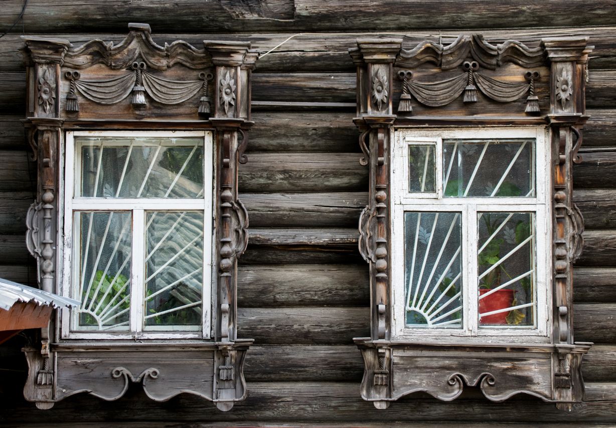 Autumn scene from around Tomsk, Russia