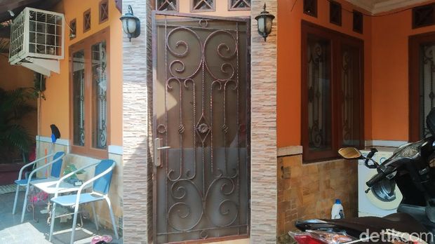 Rumah kontrakan Nurul Ghufron, pimpinan KPK (Wilda Hayatun Nufus/detikcom).