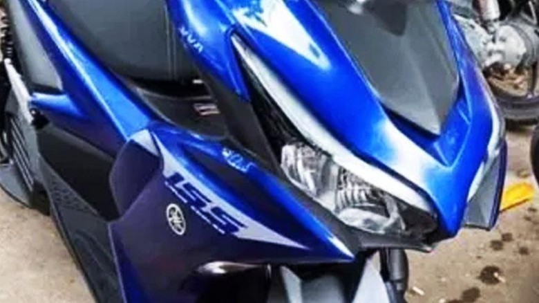 Sosok skutik diduga Yamaha Aerox 155 model terbaru Sosok skutik diduga Yamaha Aerox 155 model terbaru