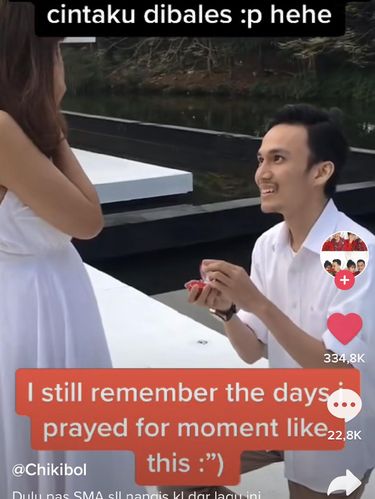 Kisah perjuangan Chika mengejar cintanya