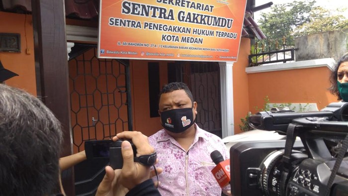 Anggota Bawaslu Medan Taufiqurrohman (Datuk Haris-detikcom)