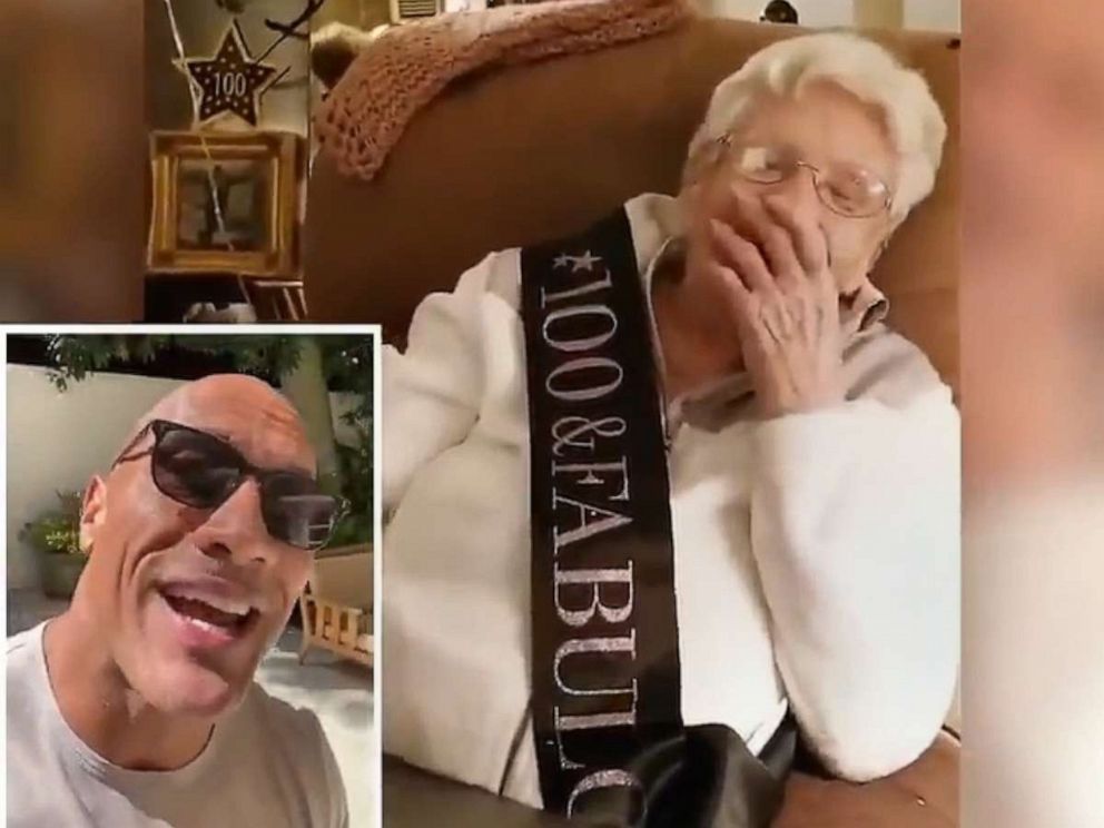 Dwayne Johnson Hadiahi Tequila Untuk Nenek Berusia 101 Tahun
