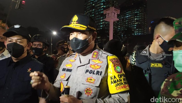 Kapolda Metro Jaya Irjen Nana Sudjana (Luqman Nurhadi Arunanta/detikcom).