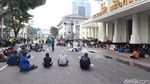 Keranda Mayat di Depan Gedung Merdeka Bandung