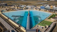 Wave Park menjadi kolam ombak terbesar di dunia dengan luas 167.000 meter persegi.