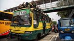 Penampakan Massa Mahasiswa Bergerak Menuju Istana