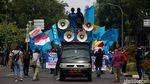 Melihat Lagi Demo BEM SI di Patung Kuda Hari Ini