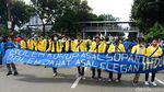 Melihat Lagi Demo BEM SI di Patung Kuda Hari Ini