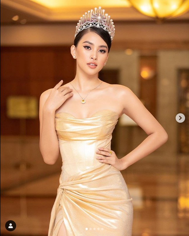 Tran Tieu Vy merupakan Miss Vietnam 2018. Saat terpilih sebagai ratu kecantikan Vietnam usianya baru 18 tahun. Kini dia sudah berusia 20 tahun. Foto: Instagram @ trantieuvy_20